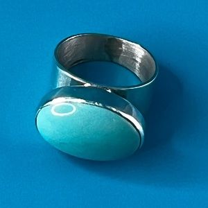 Jay King Turquoise.925 Sterling Silver ring